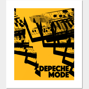 Depeche Mode 80s Original Retro Tribute Artwork Design Posters and Art